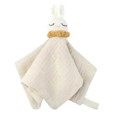 Infant Baby Appease Comforting Towel Crochet Rabbit Burp Cloth Sleep Soothing Doll Toy Pacify Soother Bib for Toddlers A2UB by DSERS