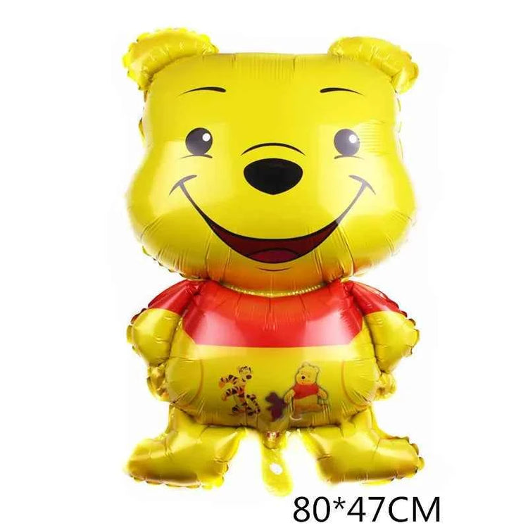 MINISO Winnie the Pooh Party Balloon - Large Aluminum Foil Large Balloon by DSERS