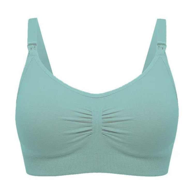 High Quality Plus Size Nursing Bra Breathable Women Breastfeeding Underwear Seamless Maternity Bra Push Up Bra by DSERS