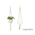 Hanging Plant Handmade Macrame Plant Hanger Flower Pot Planter Hanger Wall Decor Courtyard Garden Hanging Planter Hanging Basket by DSERS