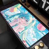 Popular virtual diva H-Hatsune Cute Miku Mouse Pad Mouse pads by DSERS