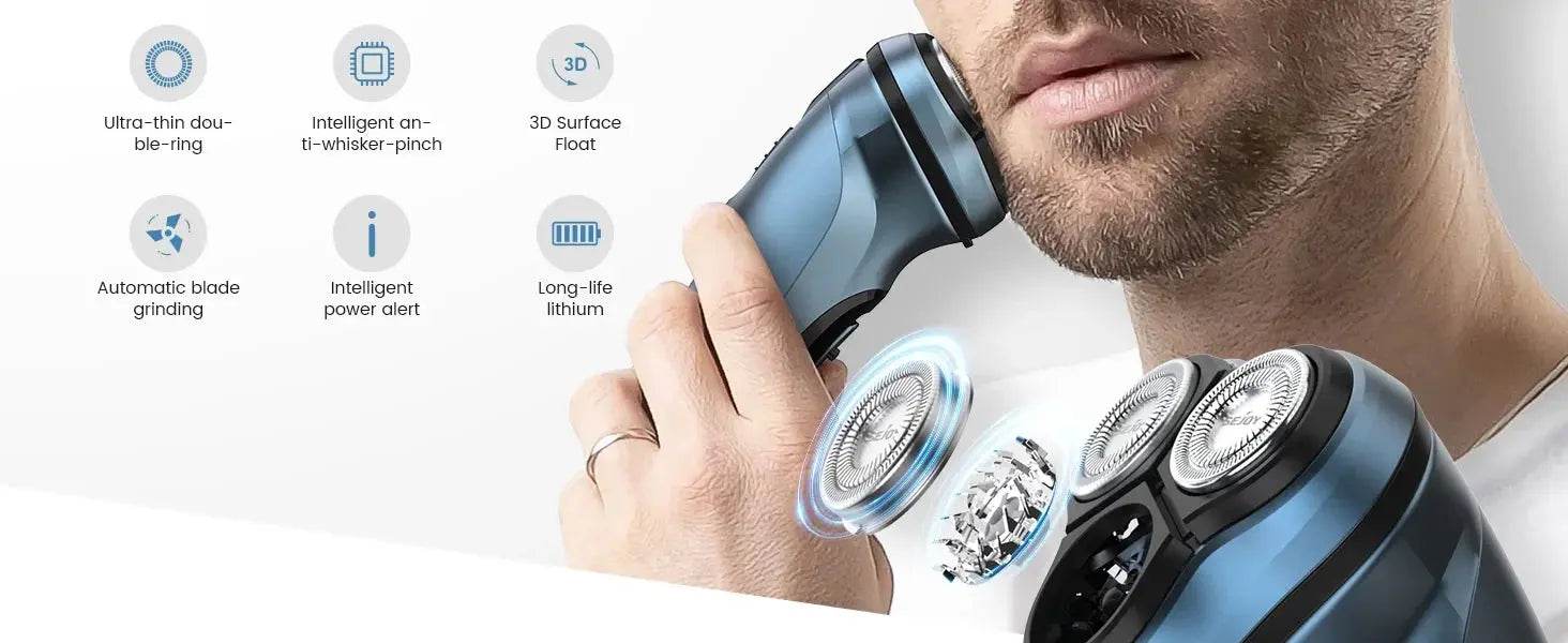 Sejoy Electric Razor for Men Rechargeable Electric Razor Shaving Machines Mens Electric Shavers, Electric Razor by DSERS