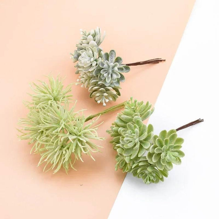 Artificial Plants for Home Wedding Decoration Silk Flowers for Scrapbooking Fake Plastic Decorative Christmas Wreat by DSERS