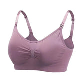 High Quality Plus Size Nursing Bra Breathable Women Breastfeeding Underwear Seamless Maternity Bra Push Up Bra by DSERS