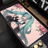 Popular virtual diva H-Hatsune Cute Miku Mouse Pad Mouse pads by DSERS