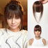 100% Human Hair Bangs Clips in Air Fringe Bangs Hairpiece for Women Platinum Blonde Remy Human Hair Bangs Hair Extension 4.5inch Hair Accessories by Zopi / AliExpress