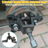 Universal Brake Drum Puller Tool 4 Hole Wheel Hub Puller Repair Tool Handheld for Motorcylce Accessories for Tricycle Motorbike by GiFiFY