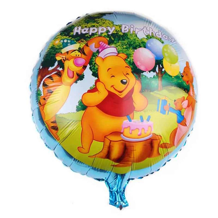 MINISO Winnie the Pooh Party Balloon - Large Aluminum Foil Large Balloon by DSERS