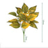 Artificial Plants Leaves Silk Tortoiseshell Leaf Dieffenbough Fake Small Fairy Taro Simulation Green Plant Living Room Decor by DSERS