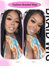 Senegalese Twists Synthetic Braided Wigs Long 40Inch Full Lace Wigs With Baby Hair Knotless Box Braiding Wigs For Black Women Braided Wigs by DSERS