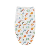 Newborn Baby Wrap Anti-Startle 2Pcs/Set Baby Swaddle Sleeping Cocoon Design 100%Cotton Baby Adjustable Blanket 0-6 Months by DSERS