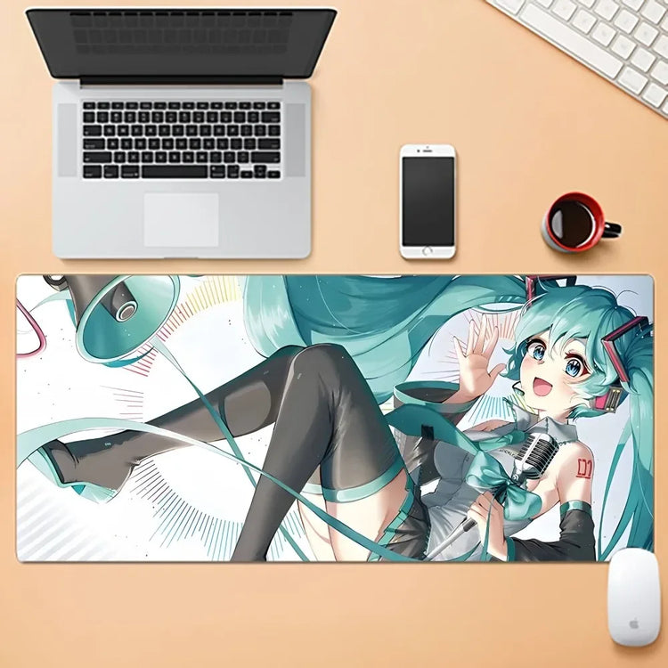 H-Hatsune M-Miku Mousepad Mousepad Mouse pads by DSERS