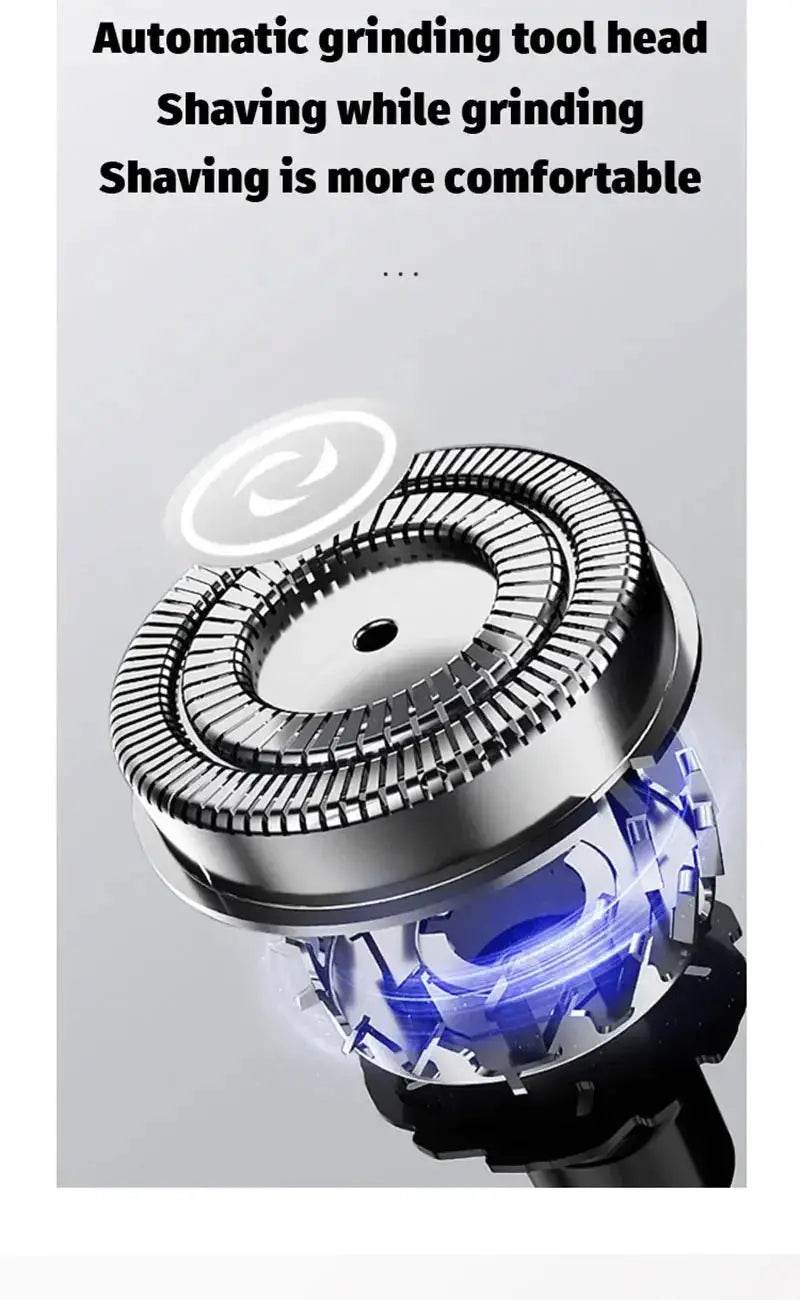 Shaver for Men USB Electric Shaver Powerful Beard Shaving Machine Electric Razor Rechargeable Waterproof Shaver for Men by DSERS