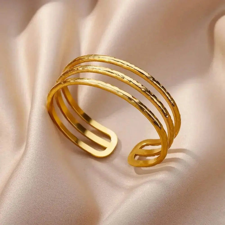 Adjustable Gold Nefertiti Inspired Cuff Bracelet Jewelry & Accessories by Zopi / AliExpress