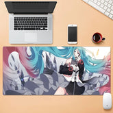 H-Hatsune M-Miku Mousepad Mousepad Mouse pads by DSERS