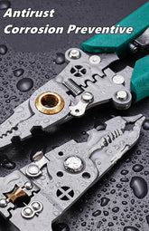 Multifunctional Wire Stripper with Electrical Test Pen Foldable Cable Cutter Crimper Tool, Electrical Folding Pliers for Cutting Multifunctional Wire Stripper by DSERS