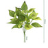Artificial Plants Leaves Silk Tortoiseshell Leaf Dieffenbough Fake Small Fairy Taro Simulation Green Plant Living Room Decor by DSERS