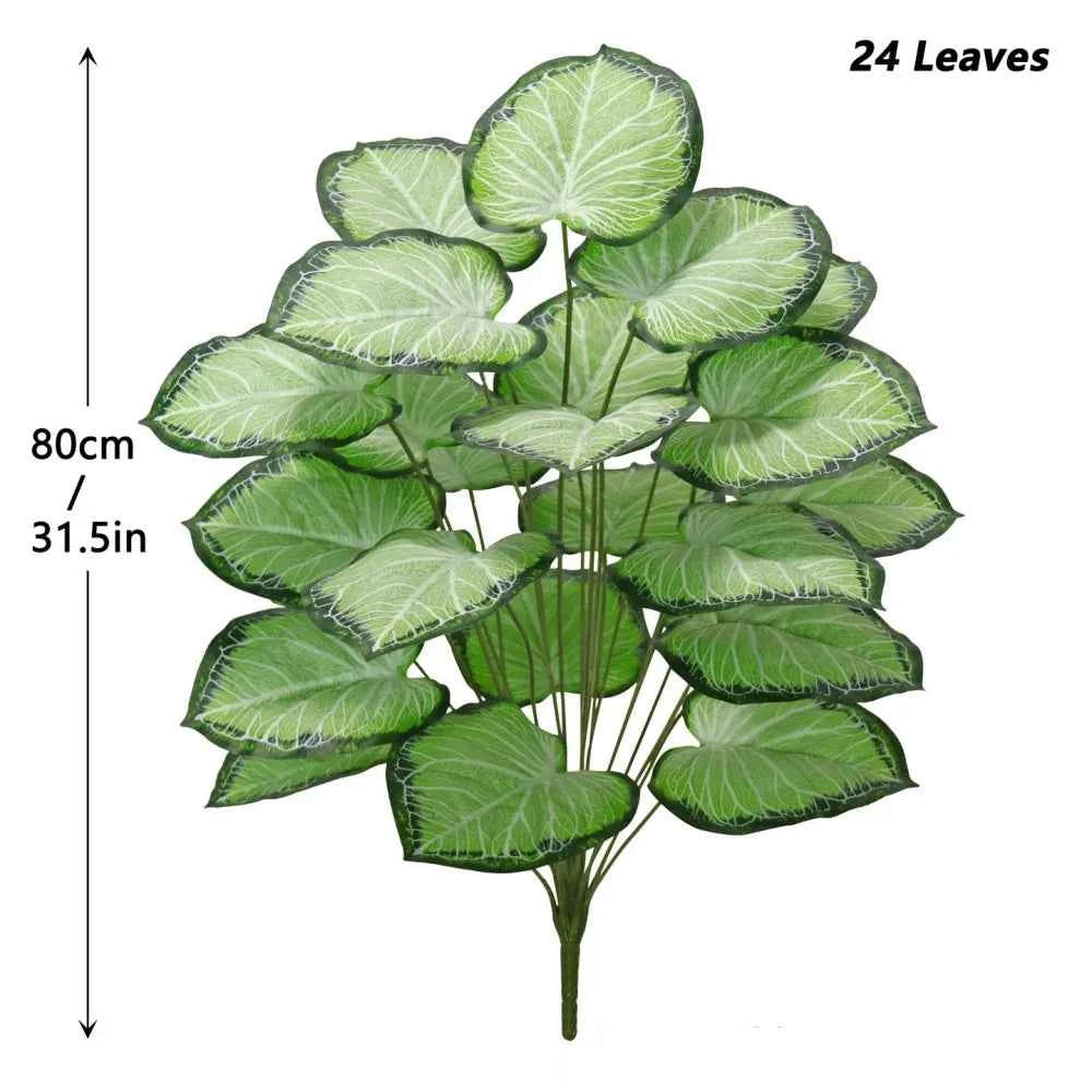 Green Leaf Artificial Plants For Indoor Outdoor by DSERS