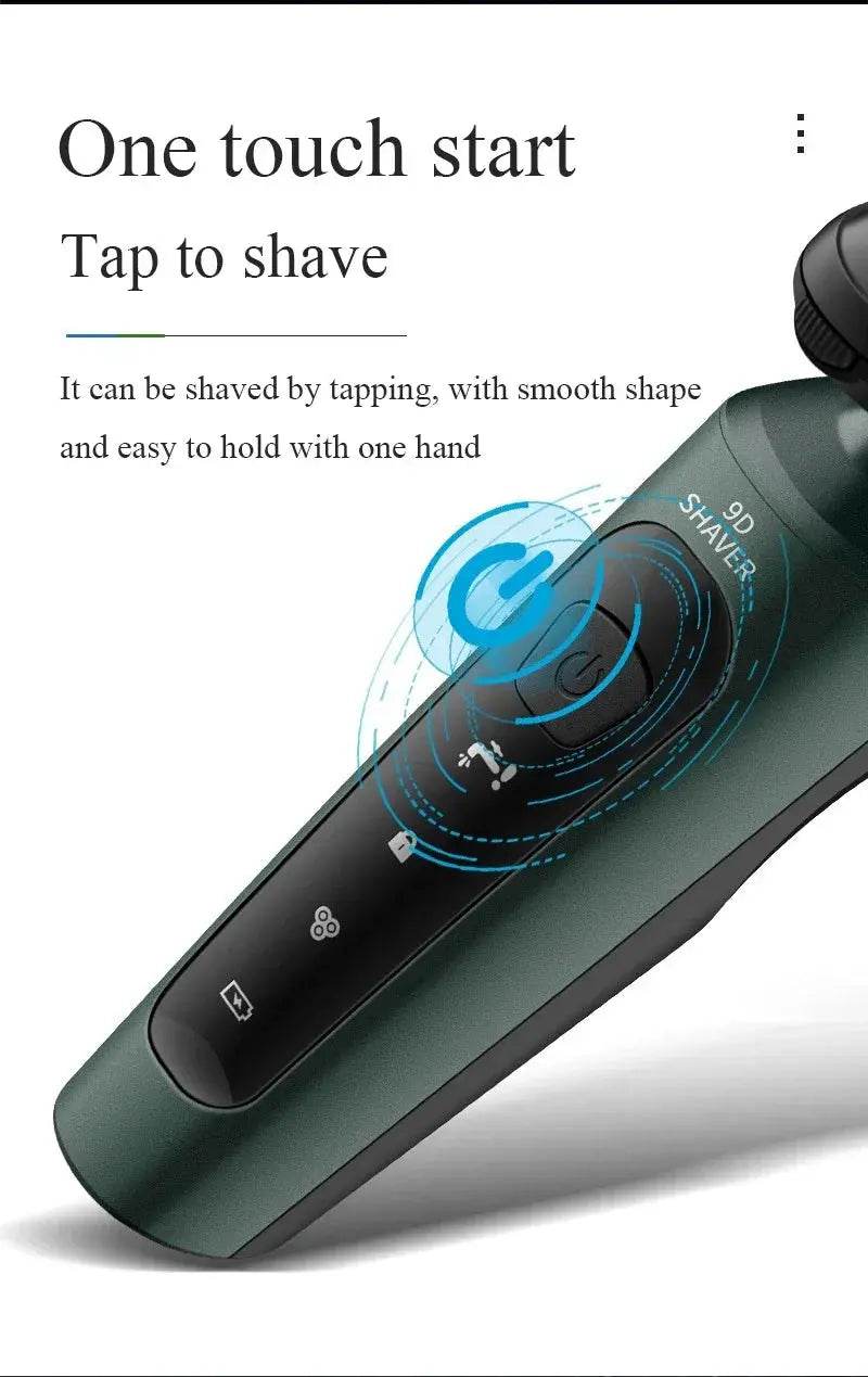 Electric Shavers for Men Waterproof Electric Trimmer Razor Wet Dry Use Rechargeable Battery Electric Razor by DSERS