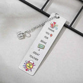Cartoon Metal Bookmarks for Students & Teachers metal bookmark by DSERS