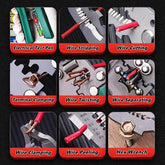 Multifunctional Wire Stripper with Electrical Test Pen Foldable Cable Cutter Crimper Tool, Electrical Folding Pliers for Cutting Multifunctional Wire Stripper by DSERS