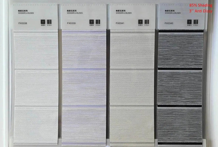 SmartMatters Electric Shangrila Blinds Smart Zigbee Blackout Zebra Shades for Windows and Doors Wifi Tuya Alexa Google Assistant Smart Shade by DS