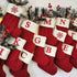 navidad Christmas Boots Letters Christmas Stocking New Knitting Christmas Tree Pendant Decorations SnowflakeChristmas Socks by DSERS