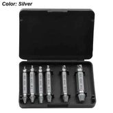 Damaged Screw Extractor Set HSS Drill Bit Stripped Broken Remover Small Easily Quickly Take Out Kit Easy Demolition Power Tools Damaged Screw Extractor Set by DSERS