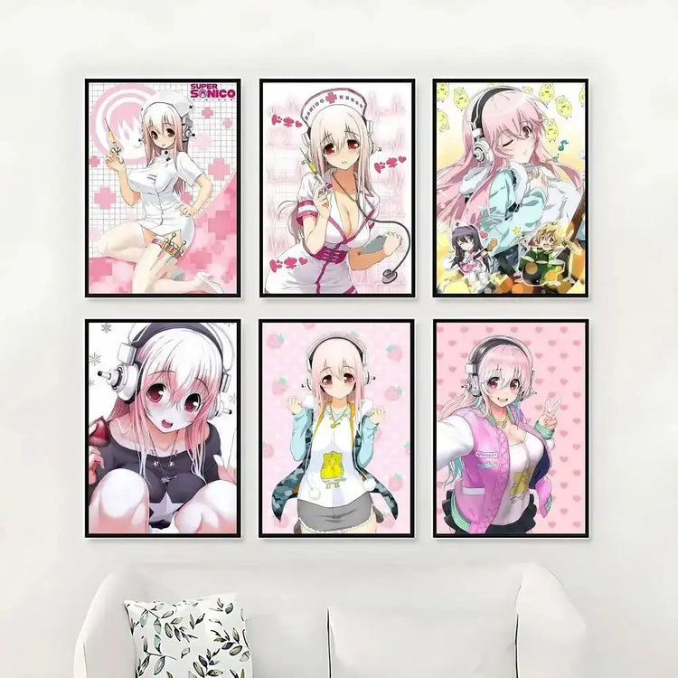 S-Super S-Sonico Poster Poosters by DSERS