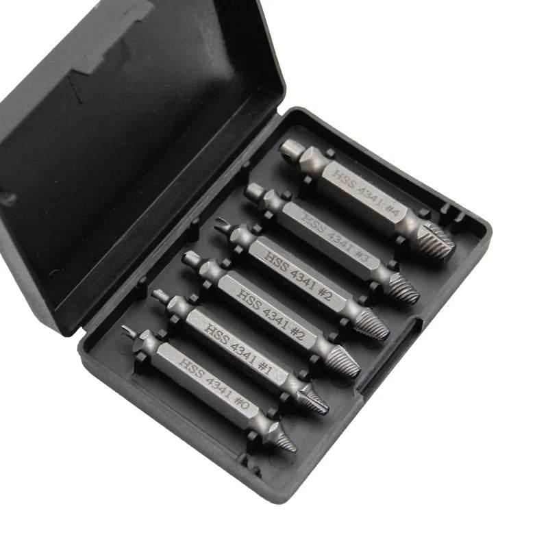 Extractor Double Head Screw Slide Tooth Removal Tool S2 Screwdriver Screwdriver Screwdriver Head Broken Wire Set Extractor Double Head Screw by DSERS