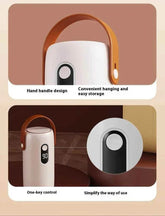 Portable Clothes Dryer Compact Electric Drying Machine for Home Foldable Clothes Dryer Convenient clothing drying in dormitories Portable Clothes Dryer by DSERS