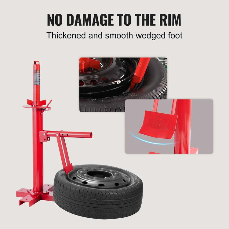 SucceBuy Portable Manual Tire Changer Bead Breaker Tool Portable Hand Bead Breaker Mounting Tool for Car Truck Motorcycle Garage