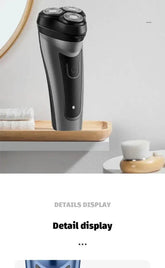 Shaver for Men USB Electric Shaver Powerful Beard Shaving Machine Electric Razor Rechargeable Waterproof Shaver for Men by DSERS