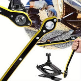 Car Labor-saving Jack Ratchet Wrench Scissor Jack Garage Tire Wheel Lug Wrench Handle Labor-saving Wrench Car Repair Tool Jack Ratchet Wrench by DSERS