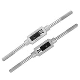 M3-M12 8/6 PCS Metric Hand Tap Set HSS Right-handed Tapping Drill Thread Punching Wrench Hand Tools Male to Make Thread in Steel Hand Tap Set by DSERS