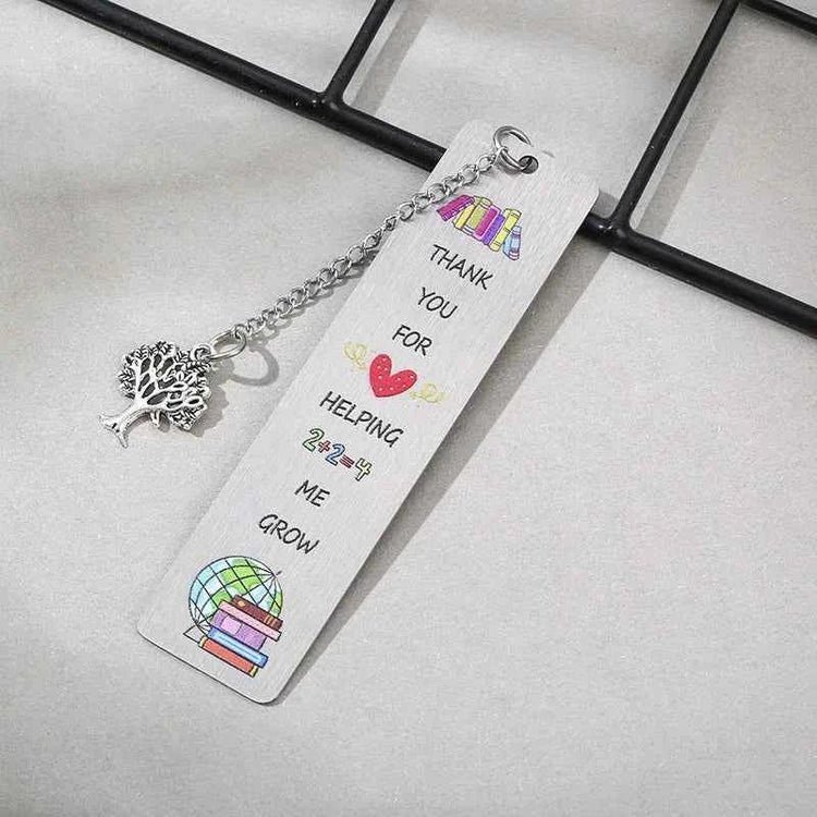 Cartoon Metal Bookmarks for Students & Teachers metal bookmark by DSERS