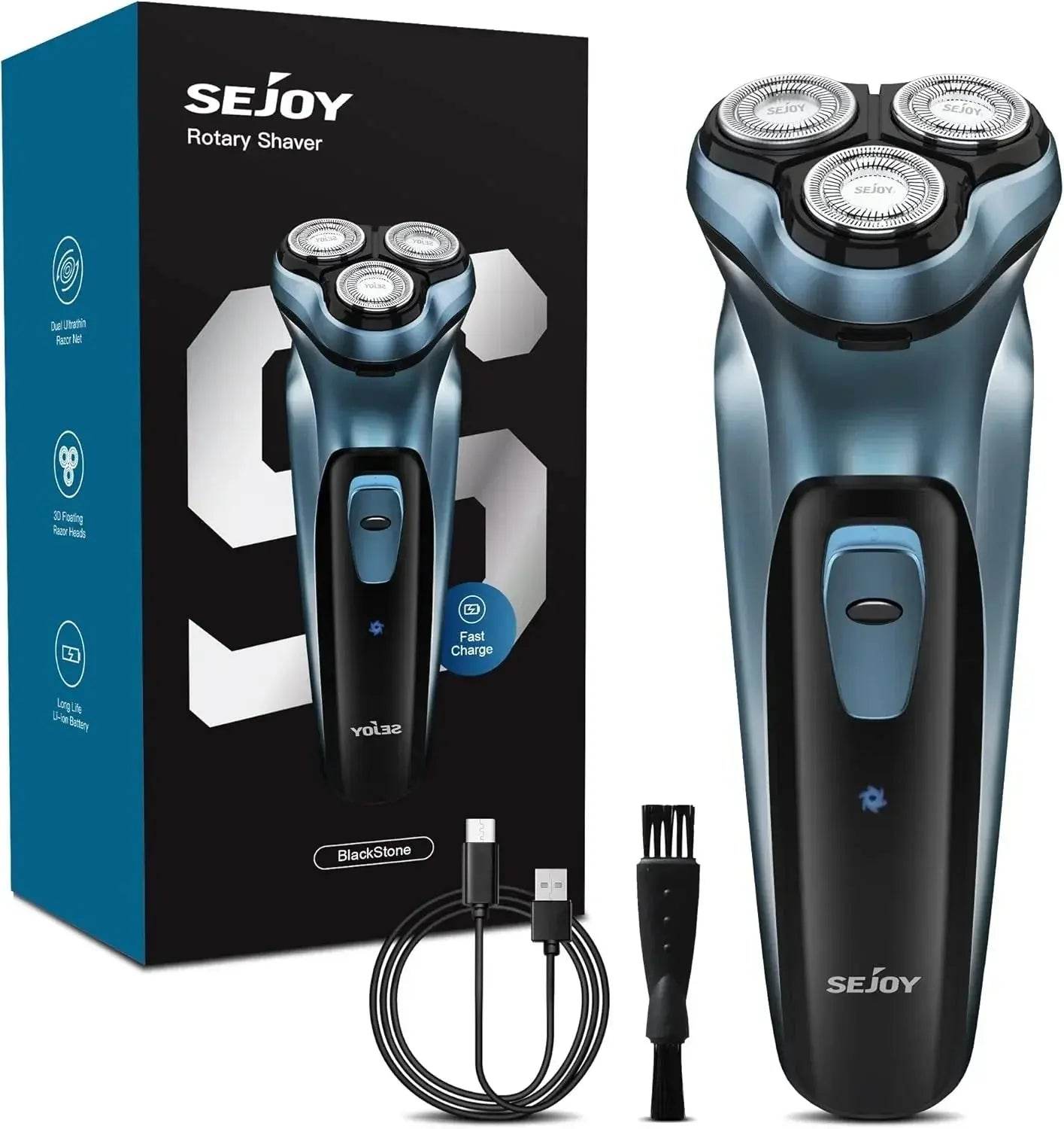 Sejoy Electric Razor for Men Rechargeable Electric Razor Shaving Machines Mens Electric Shavers, Electric Razor by DSERS