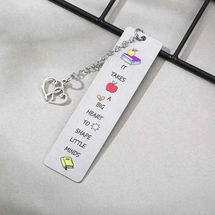 Cartoon Metal Bookmarks for Students & Teachers metal bookmark by DSERS