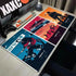 Back To The Future Large Mouse Pad 90x40cm Computer Mousepad Big Keyboard Mat Car Table Carpet Big Desk Mats Rubber Rugs by DSERS