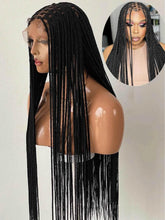 36Inch Cornrow Braided Wigs Synthetic Full Lace Knotless Braided Lace Wig With Baby Hair Small Part Braids Wig For Black Women Braided Wigs by DSERS / AliHairs Store