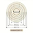 Wooden Basket Bottom Blank Solid Crochet Basket Wood Base for DIY Basket Weaving Supplies Craft Making Home Decoration by DSERS