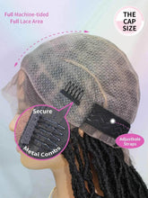 Synthetic Lace Braided Wigs Faux Locs Lace Front Wig for Women Butterfly Locs Braids Wig Long Dreadlocks Free Part 40 Inch Braided Wigs by DSERS / AliHairs Store