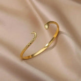 Adjustable Gold Nefertiti Inspired Cuff Bracelet Jewelry & Accessories by Zopi / AliExpress
