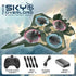 K500MAX Drone Fighter Jet 4k HD Professional Drone Camera WIFI Fpv Aircraft Quadcopte Aerial Photography Drone Birthday Toys Jet Fighter Toy by DSERS