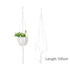 Hanging Plant Handmade Macrame Plant Hanger Flower Pot Planter Hanger Wall Decor Courtyard Garden Hanging Planter Hanging Basket by DSERS