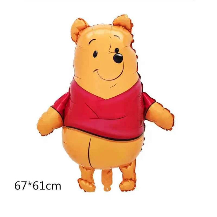 MINISO Winnie the Pooh Party Balloon - Large Aluminum Foil Large Balloon by DSERS