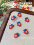 Christmas Series Nail Art Accessories 3D Resin Nail Charms Cute Bells Reindeer Snowman Cartoon Versatile Winter Nail Decorations by DSERS