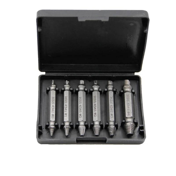 Extractor Double Head Screw Slide Tooth Removal Tool S2 Screwdriver Screwdriver Screwdriver Head Broken Wire Set Extractor Double Head Screw by DSERS