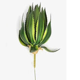 Artificial Aloe Vera Fake Succulents Simulated Agave Green Tropical Leaves by DSERS