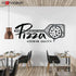 Pizzeria Wall Sticker Food Lover Wall Decal Vinyl Window Sticker Pizza Lover Decal food shop pegatinas de pared E880 by DSERS